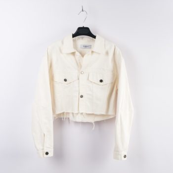 Crop denim jacket