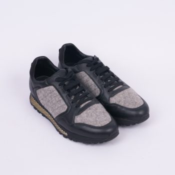 Leather trainers