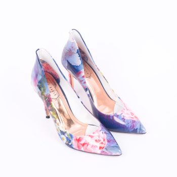 Patent leather heels