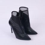 Leather ankle boots