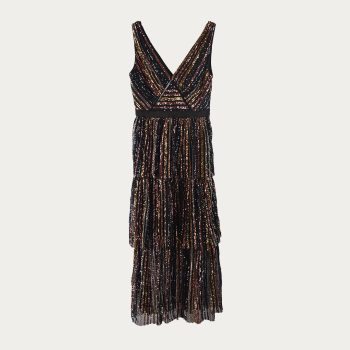 Sequin Midi Dress
