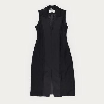 Tuxedo Midi Dress