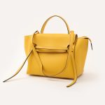 Belt leather handbag