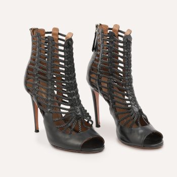 Cage Ankle Boots