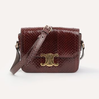 Triomphe Teen Python Bag