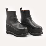 Platform ankle boots