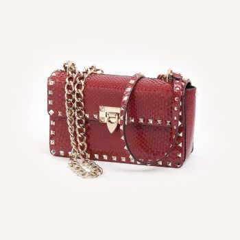 Rockstud Python Bag