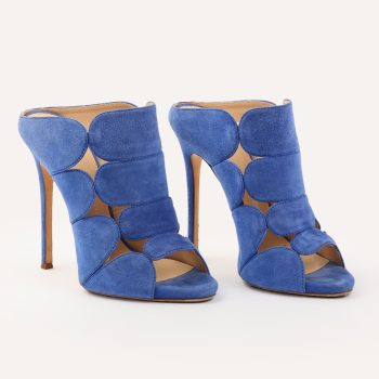 Suede Mules