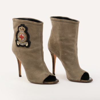 Open Toe Boots