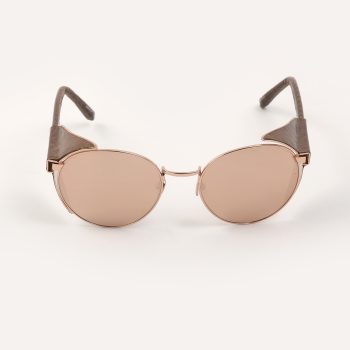 LFL 300 Rose Gold Snakeskin Sunglasses