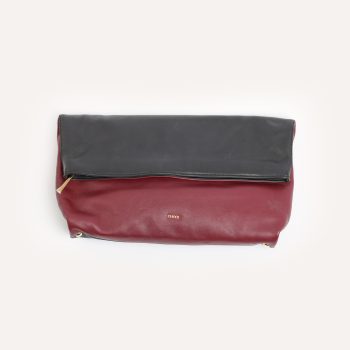 Leather clutch