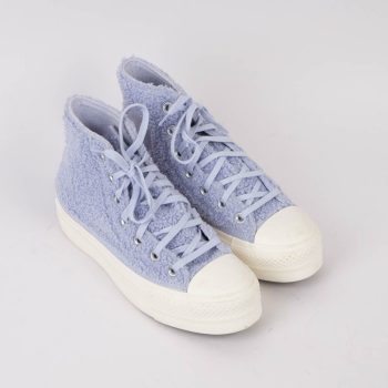 Shearling High-Top Sneakers