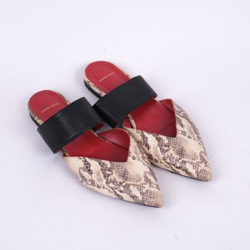 Daphne Python-Print Mules