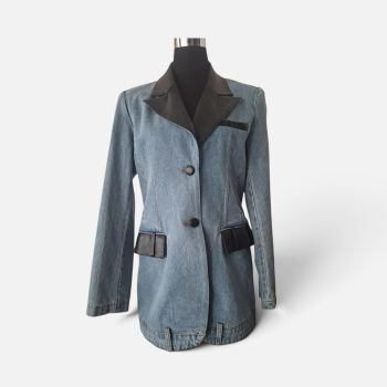 denim blazer