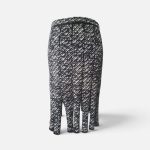 wool midi skirt
