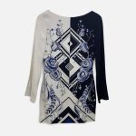 Silk mini dress