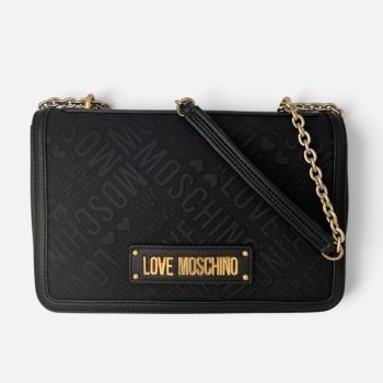 Logo jacquard bag