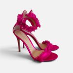 satin sandals