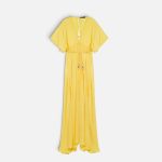Satin Scarf Dress