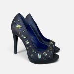 open toe heels