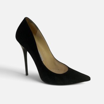 Suede Heels