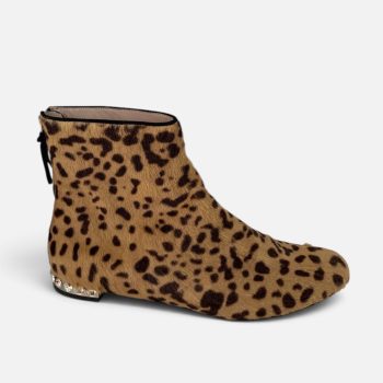 Leopard Print Boots
