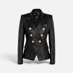 Leather Blazer