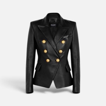 Leather Blazer
