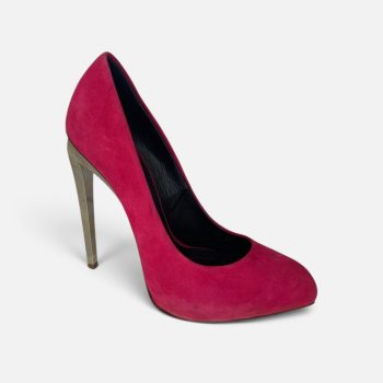 Suede Heels