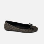 Monogram Bow Ballerina