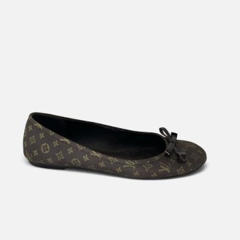Monogram Bow Ballerina